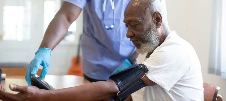 blood pressure check