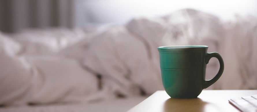 coffee in bed