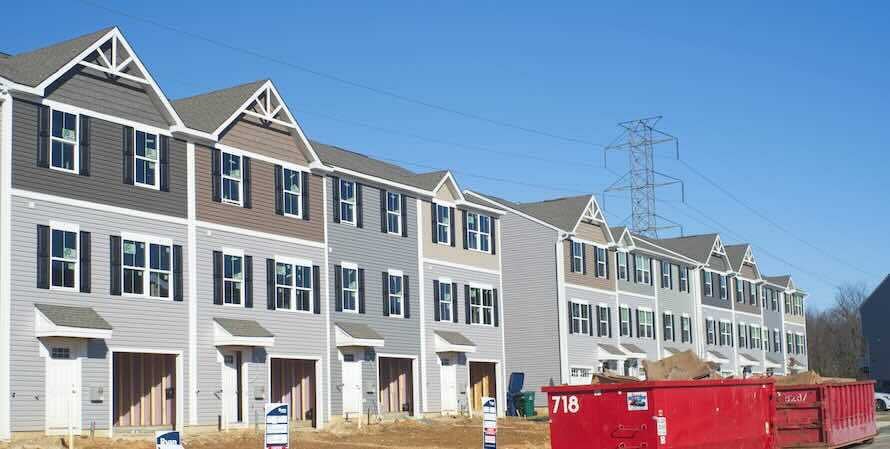 new homes being built