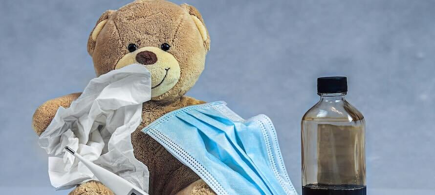 sick teddy